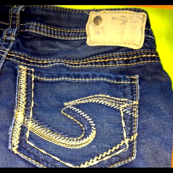 SILVER SUKI NEW SUKI PENCIL SKINNY JOGA JEAN Size 27βWX31βL - Picture 2 of 7